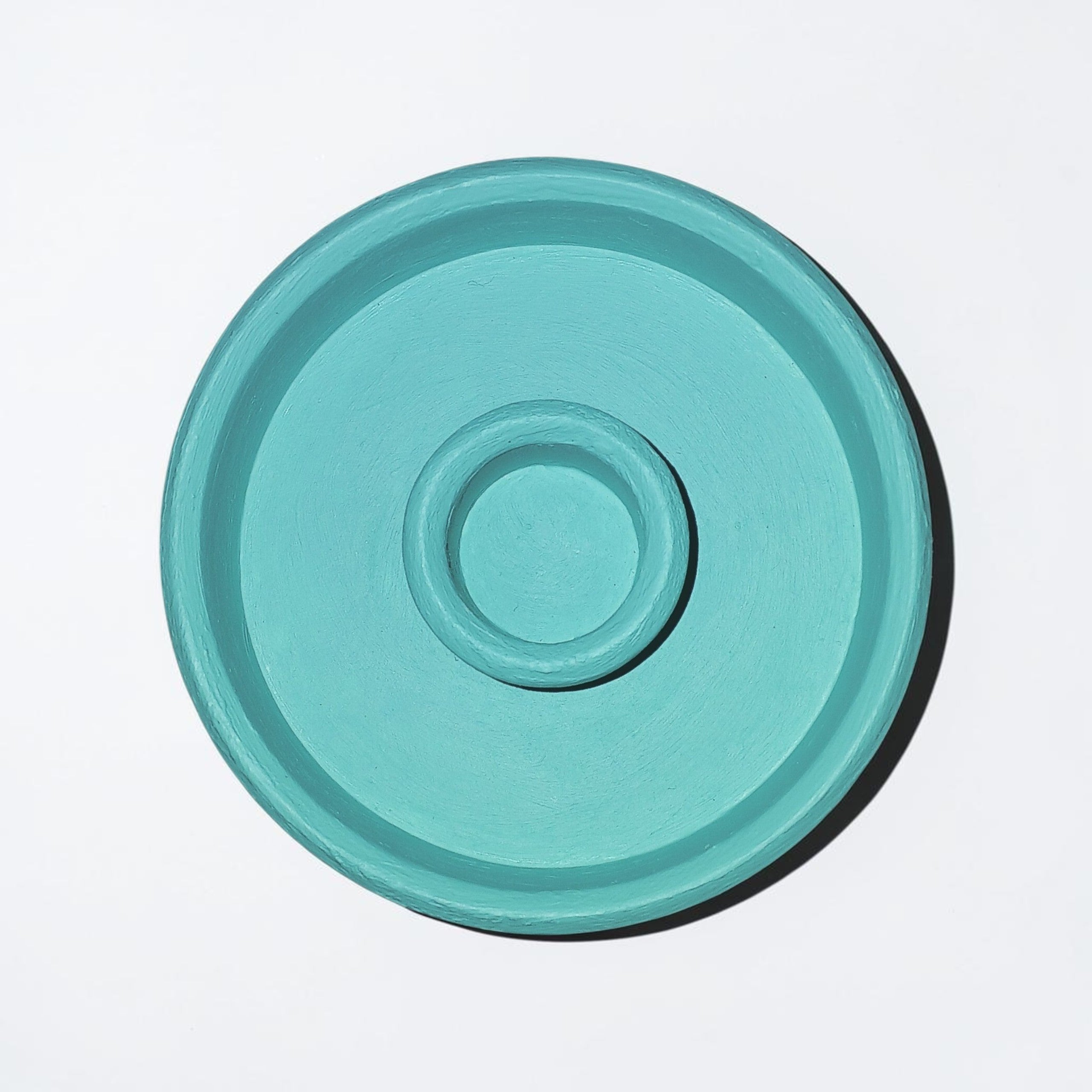 Turquoise Blue Candle Holder