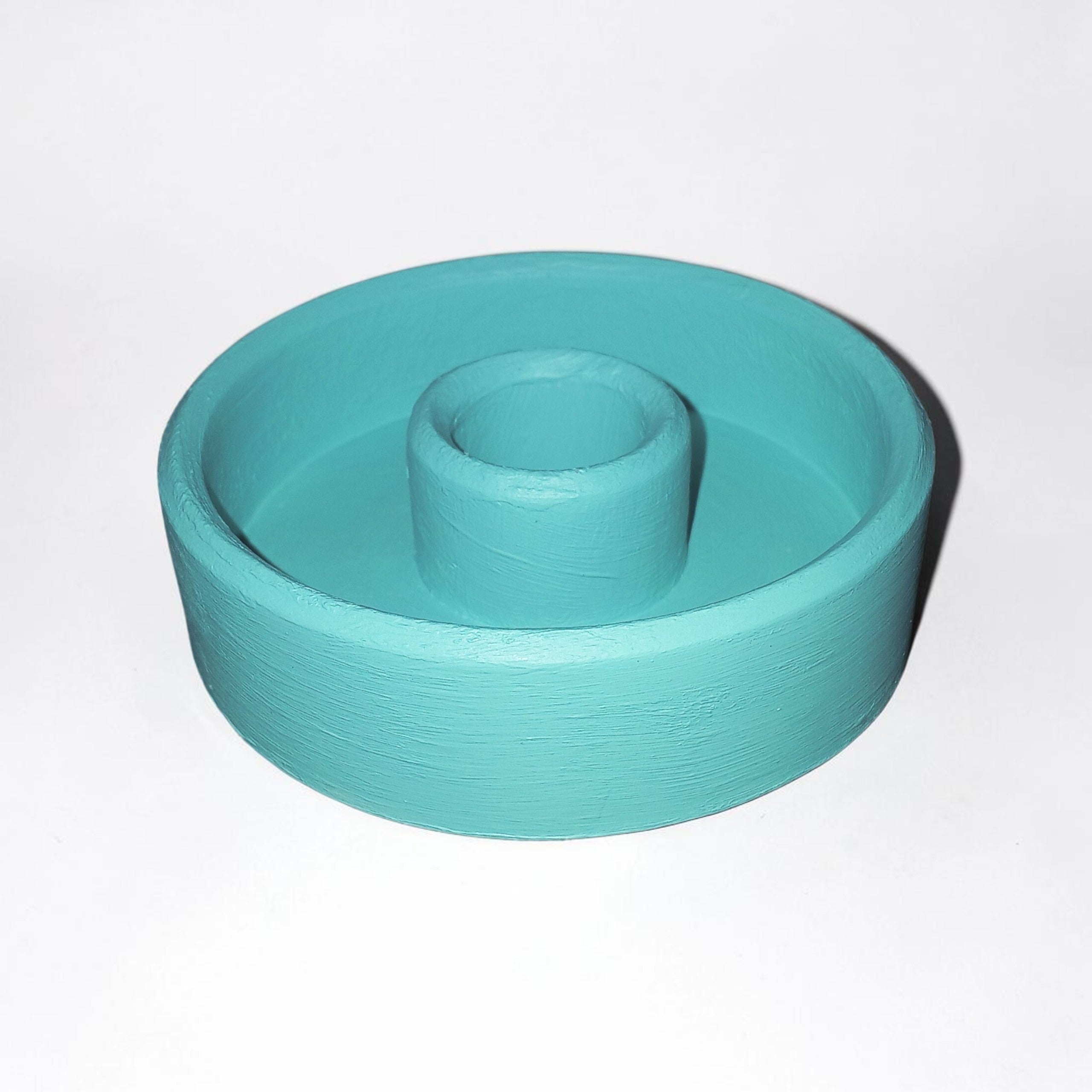 Turquoise Blue Candle Holder