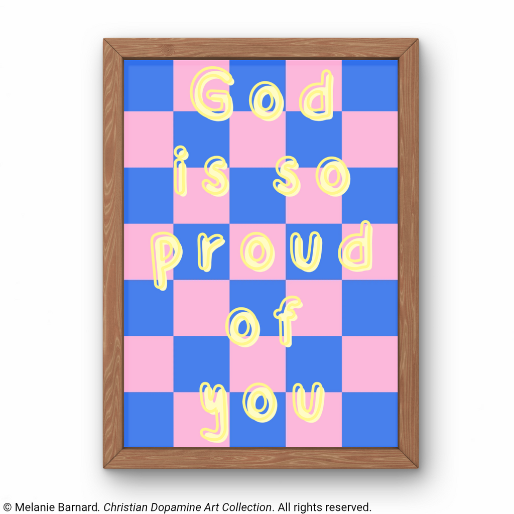 God Is So Proud of You – Christian Wall Art Printable Download (Set of 3 Prints)